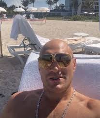 Inside brothers Tommy and Tyson Fury's trip to Miami with private jets,  bikini-clad girls and boxing sessions