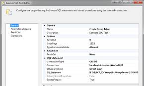 How To Create And Use Temp Tables In Ssis Sql Freelancer Blog