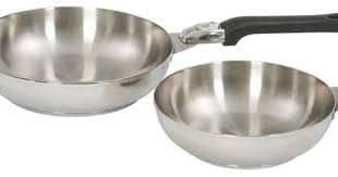 Stansport Stainless Steel 8 And 9 Inch Fry Pan Set Want To Know More Click On The Image Fry Pan Set Cookware Set Kitchen Cookware
