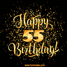 55th birthday funny pink buzzard getting old humor…. Happy 55th Birthday Animated Gifs Download On Funimada Com