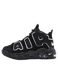 They look like they would be bulky but they are not heavy. Nike Sportswear Air More Uptempo Sneaker Low Black White Schwarz Zalando De