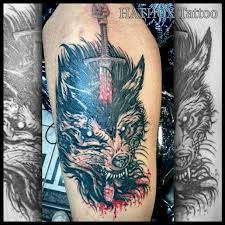 Maybe you would like to learn more about one of these? Tattoo Lobo Do Will Lobo Wolf Espada Sword Tattoo Flickr