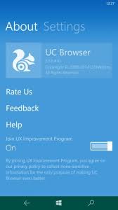 The upload and download speed is superb and uc browser is licensed as freeware for pc or laptop with windows 32 bit and 64 bit operating system. Uc Browser 3 5 0 410 Windows Phone All About Windows