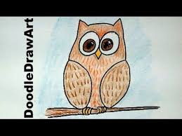 Easy Cute Bird Drawing For Kids How To Draw An Easy Wise Old Owl Cartoon Beginner Drawing Lesson For Kids Youtube 4 0 Cute Owl Drawing Cartoon Drawing For Kids Drawing Lessons For Kids