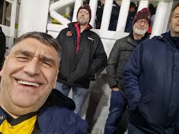 Last night at Daves . Still think the Dragon's were robbed.