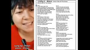 Green Side Of The Grass(Libby L. Allen)