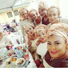 Photos: Iyabo Ojo, Mercy Aigbe, Doris Simeon, Mide Martins At Ade Banks'  Wedding