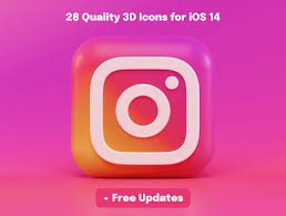 3d App Icons For Ios Big Sur Styled Icons For Your Iphone Ipad In 2020 Icon App Icon Social Media Marketing Instagram