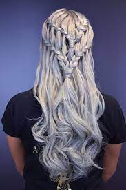Become The Queen Of Dragons With This Daenerys Inspired Hairstyle Khaleesi Hair Queen Hair Targaryen Hair