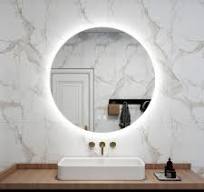 China Wholesale Digital Round French Luxury Smart LED Bathroom Mirror