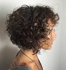 If your curly hair is feeling more like a big poof on top of your head, cut it into a short bob and add layers to give beautiful angles and shape to it. Perfect Bob Haircuts For Curly Hair Bob Haircut And Hairstyle Ideas