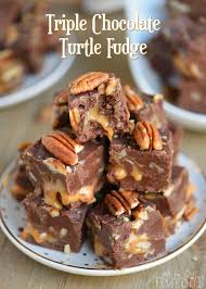 However, there are only so many times you can have them as a side. This Decadent Triple Chocolate Turtle Fudge Features Three Different Types Of Chocolate And An Ooey Goo Best Fudge Recipe Fudge Recipes Fantastic Fudge Recipe