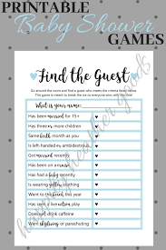 Babysitting a toddler can be hard, but the controls of this game are pretty simple. Find The Guest Baby Shower Game Boy Baby Shower Blue Themed Baby Blue Fun Baby Games Instant Download Printable Template Diy Game Fun Baby Boy Shower Baby Shower Games Baby Games