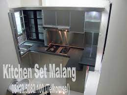 تسوق أحدث عروض set of stainless steel kitchen على aliexpress. Konsep 43 Kitchen Set Stainless Steel Murah