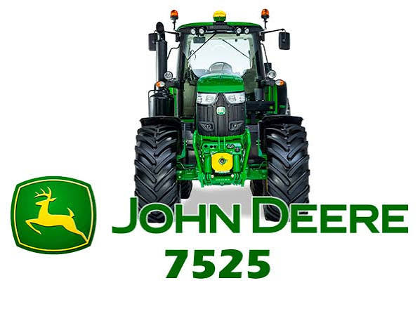 John Deere 7525 Tractor