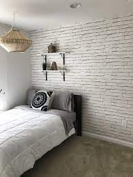 One of the many strange parts is that the smell comes and goes, but can be quite intense at times. We Put Up Faux Brick Wallpaper To Give Our Teenage Daughter S Small Bedroom A Loft Feel She Loves It We Used Brick Wallpaper Faux Brick Faux Brick Wallpaper