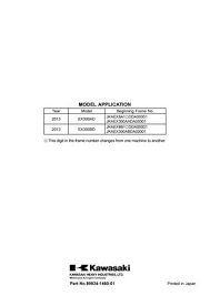 Popular 2014 kawasaki ninja 300 manual pages. 2013 Kawasaki Ninja 300 Abs Service Repair Manual By 1637169 Issuu