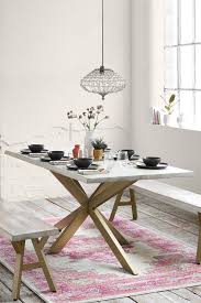 Metal dining table and chairs ukey uü. Next Amsterdam Light Slim Dining Table 6 Seater Dining Table Rectangle Dining Table Dining Table