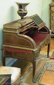 Jean Henri Riesener Gladebeck Near Hessen 1734 Paris 1806 Secretaire A Cylindre Cylinder Desk Antique French Furniture Roll Top Desk Antique Furniture