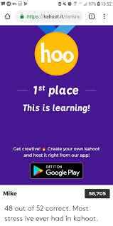 Until, one night members (such as bossclips and mrdaytin13) watched both monster's inc films. 97 1052 4g Ot 5 Httpskahootitranking 1 Hoo 1st Place This Is Learning Get Creative Create Your Own Kahoot And Host It Right From Our App Get It On Google Play Mike