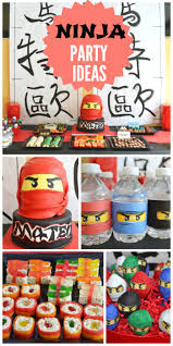 5th Birthday Theme Ideas For Boy Lego Ninjago Ninja Birthday Mateos 5th Bday Catch My Party Ninjago Birthday Party Ninja Birthday Boy Birthday Parties