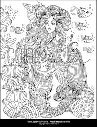 Since such coloring pages urge the creative thinking and establish lying hidden in the youngster, this is. Best Mermaid Coloring Pages Coloring Books Cleverpedia