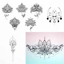 Tatouage fleur de lotus mandala plus tatouage. 1001 Idees De Tatouage Fleur De Lotus Et Son Symbolisme