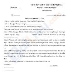 Mùa lễ và giữ gìn cho những người thân yêu được an toàn: Cac Máº«u Thong Bao Nghá»‰ Lá»… 2 9 Ä'Æ°á»£c Sá»­ Dá»¥ng Nhiá»u Nháº¥t