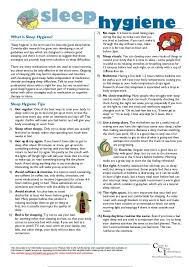 This Document Is For Information Purposes Only Please Refer To The Full Disclaimer And Copyright Statement Available Ath Sleep Health Coping Skills Hygiene