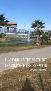 Great racing here but way too many empty seats. Jeff Gluck On Twitter As Seen In The Background Of Instagram User Obsidian Photo S Story Homesteadmiami Is Removing The Turn 1 Grandstand Checked With Hms And They Said That Consists Of Current Seats