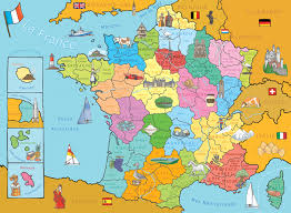 Landkarte von frankreich und geographie frankreichs. Karte Von Frankreich 250 Teile Nathan Puzzle Online Kaufen