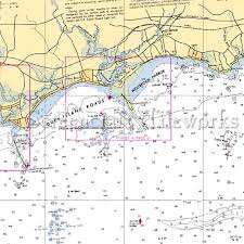 Connecticut Westbrook Duck Island Roads Nautical Chart Decor