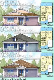 Plan 33213zr 2 Bed Energy Saver House Plan With Carport House Plans Country Style House Plans Cabin