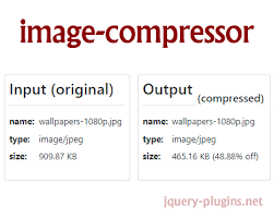 Image Compressor Simple Javascript Image Compressor Image Javascript Compress Imagecompressor Compressor Simple Names