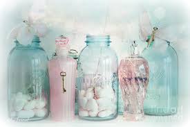 Check spelling or type a new query. Dreamy Shabby Chic Vintage Ball Jars With Pink Bottles Romantic Aqua Teal Blue Ball Jars Photos Photograph By Kathy Fornal