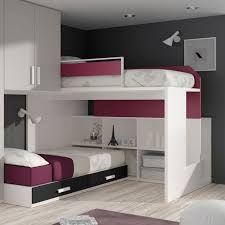 And because we custom build every bed to order, we can make them to any specific sizes and dimensions you need to use your space efficiently. Corner Bunk Bed Touch 45 Ros 1 S A Single Contemporary With Storage Compartment