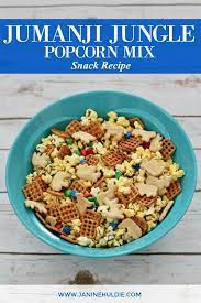 Jumanji Jungle Popcorn Mix Recipe Tutorial For Family Movie Night Recipe Popcorn Mix Recipes Popcorn Snack Mix Recipes Popcorn Mix