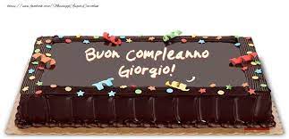 Risultati Immagini Per Immagini Divertenti Per Buon Compleanno Giorgio Buon Compleanno Cartolina Di Compleanno Torte Di Compleanno