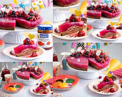 Hier sind die schönsten bilder, die ihnen in diesem account präsentiert werden können. Wackelpudding Torte Mit Hagebutten Konfiture