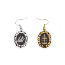 Bioshock Infinite Bird Or Cage Meaning Bioshock Infinite The Bird Or The Cage Earrings By Kbennett14580 6 00 Bioshock Nerdy Jewelry Bioshock Infinite