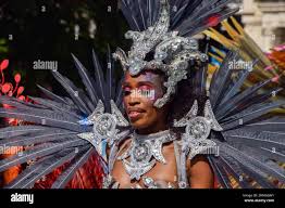 Notting hill carnival masks feathers hi-res stock photography and images -  Alamy
