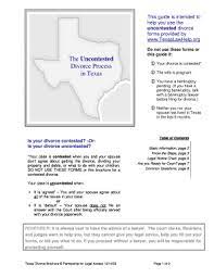 This online divorce software and service allows you to represent yourself in doing your own divorce. Texas Divorce Forms Fill Online Printable Fillable Blank Pdffiller
