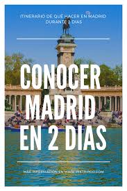 Viajas A Madrid Pero Tienes Poco Tiempo Para Conocerla No Te Preocupes En Este Post Encontraras La Ruta Perfecta Que Hacer En Madrid Viajes Articulos De Viaje