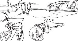 Memory By Salvador Dali Coloring Page Free Printable Coloring Pages Dali Art Salvador Dali Dali
