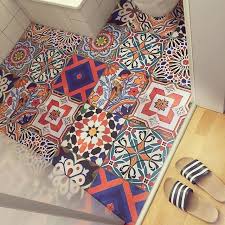 Fliesenaufkleber Boden Fur Kuche Bad Design Portugiesisch Fliesenaufkleber Fliesenaufkleber Boden Bodenbelag Fur Badezimmer