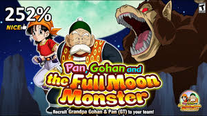 252 Effect Grandpa Gohan Pan Gt Dragon Ball Z Dokkan Battle Youtube