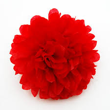 Pom pom flowers with tissue paper. Tissue Paper Pom Pom Flowers Kids Crafts Fun Craft Ideas Firstpalette Com