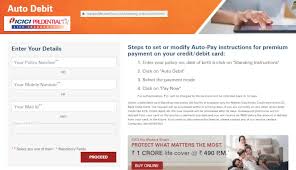 Client has agreed on data purging to happen post 18days. How To Set Or Remove Icici Auto Debit Standing Instructions For Insurance Premium Techswitch