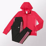 M: adidas Little Girls Basic Tricot Set: Clothing