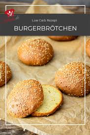 Low Carb Burgerbrotchen Rezept Mit Toller Krume Rezept Burger Brotchen Rezepte Kochen Und Backen